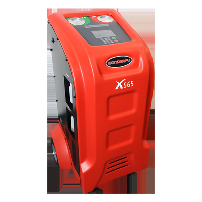 0.75KW rotes R134a Auto-Klimaanlagen-Wiederaufnahme-Maschine mit Schauglas aufbereitend