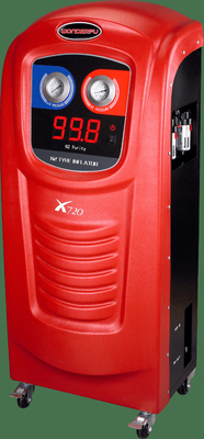Rote Reifen-Luftpumpen-N2-Länge des Stickstoff-X720 des Behälters des Aufblasschlauch-20L